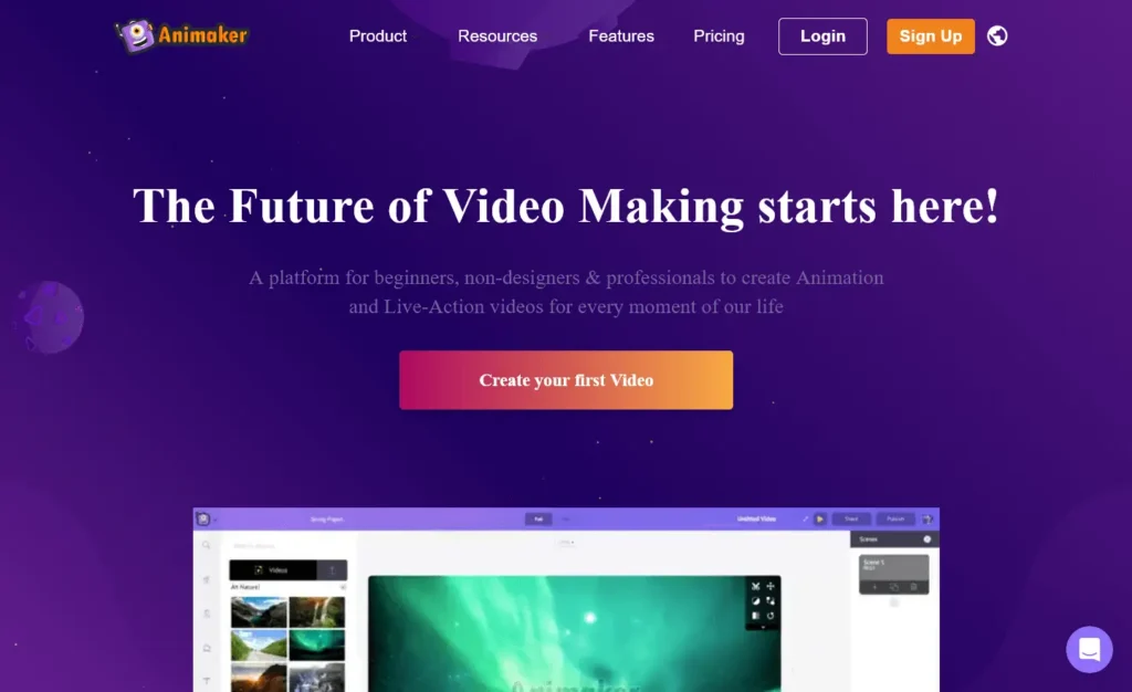 Animaker – AI Generated Videos & Animations
