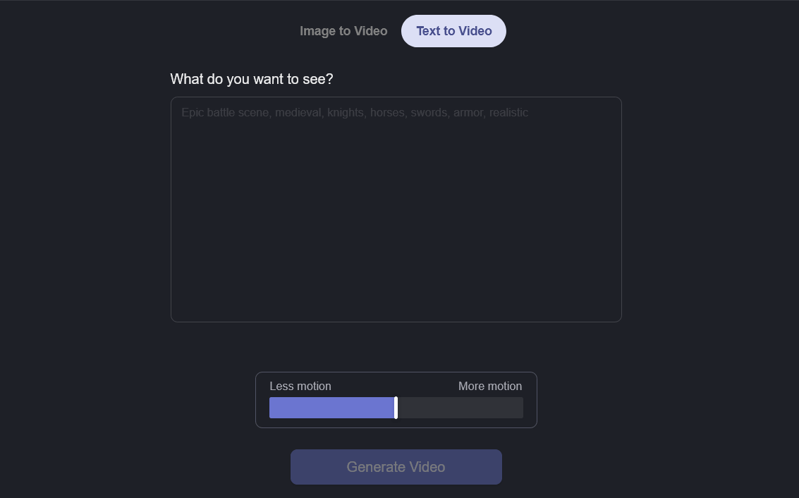 Decoherence – AI Text-to-Video Tool