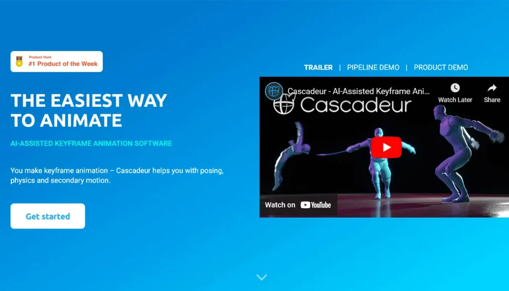 Cascadeur – AI-Assisted Keyframe Animations