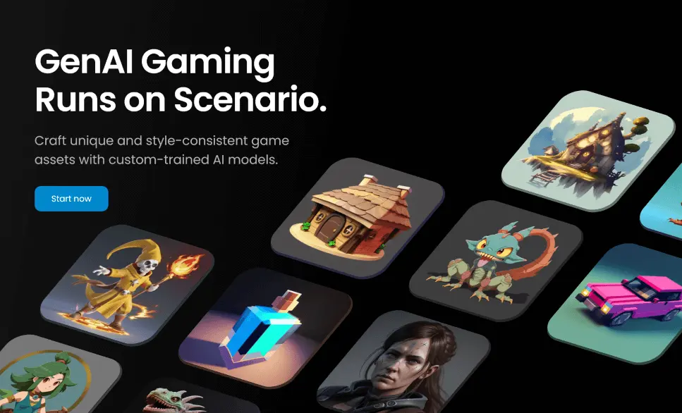 Scenario – AI Game Assets Generator