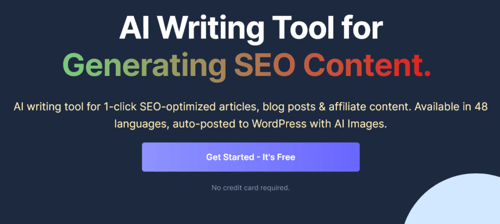 SEO Writing AI