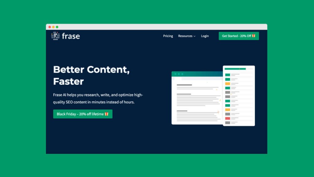Frase AI SEO & Keyword Tool