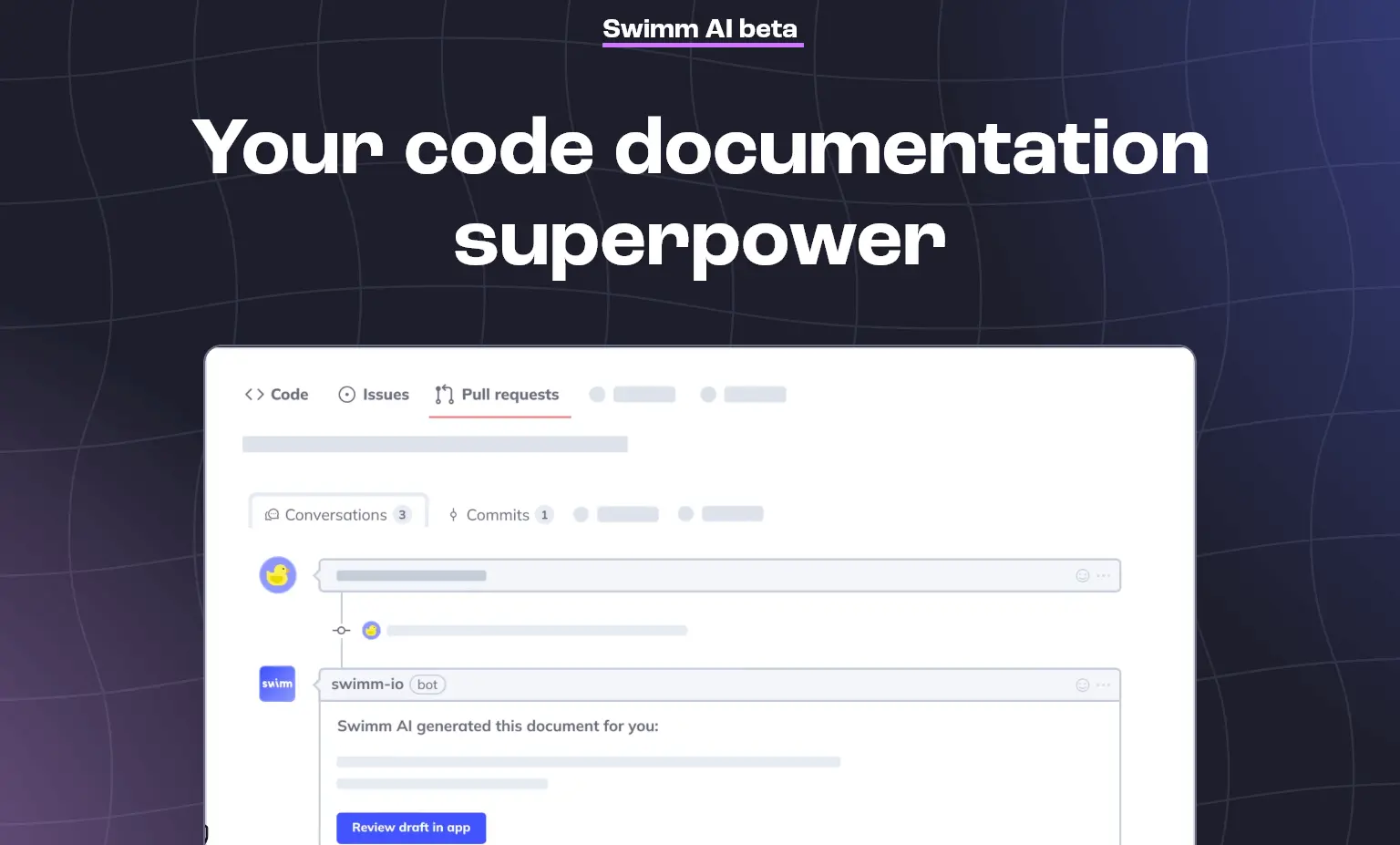 Swimm AI – Code Documentation