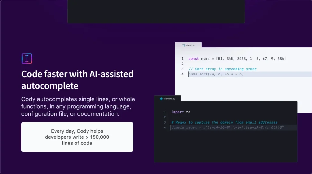 Sourcegraph Cody – AI Coding Assistant