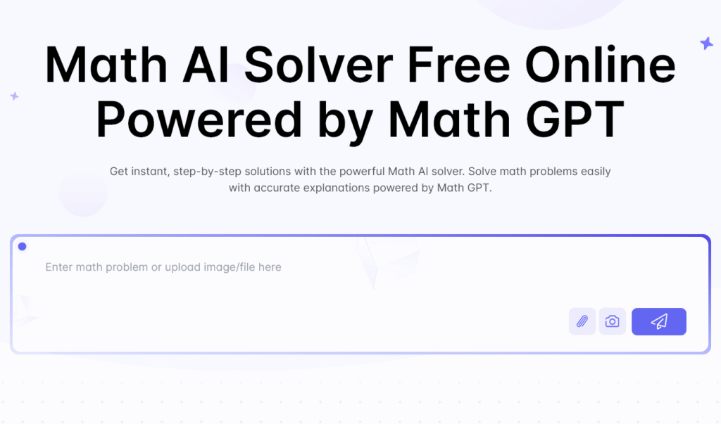 Math.now – Free AI Math Solver