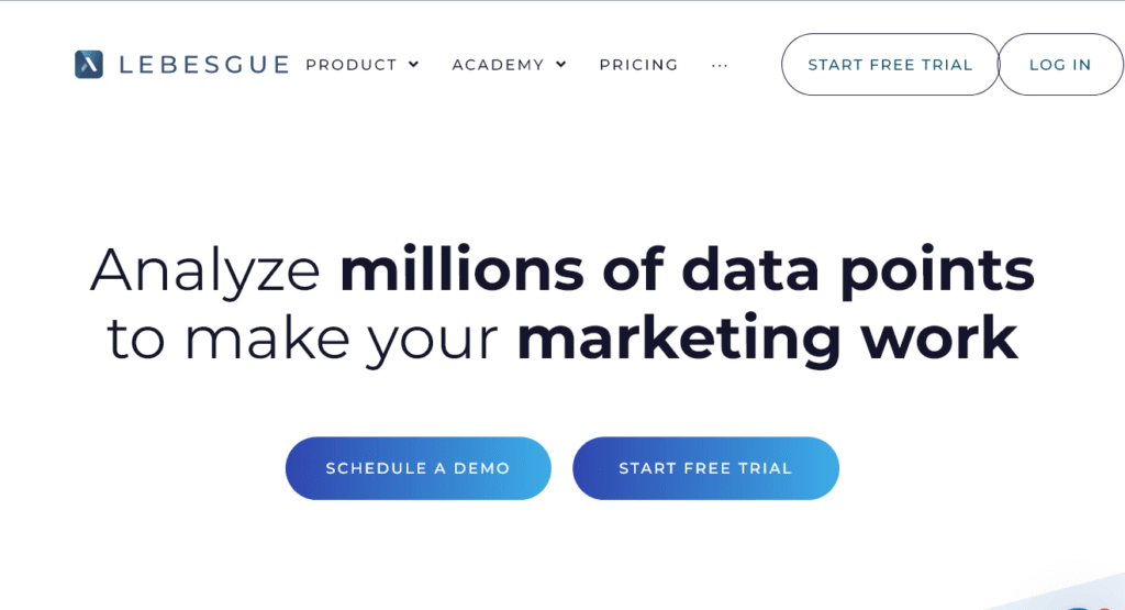 Lebesgue – AI Virtual Chief Marketing Officer