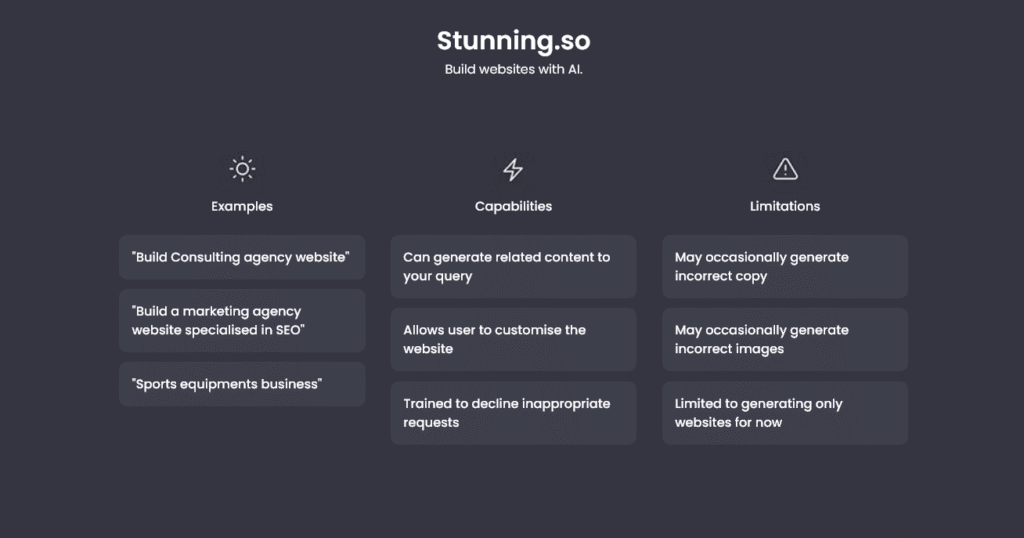 Stunning – ChatGPT Website Builder