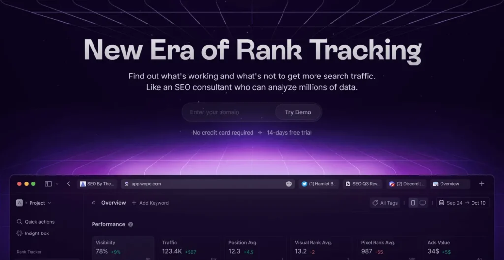 Wope – AI SEO Insights