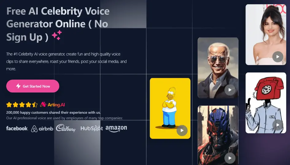AI Celebrity Voice Generator