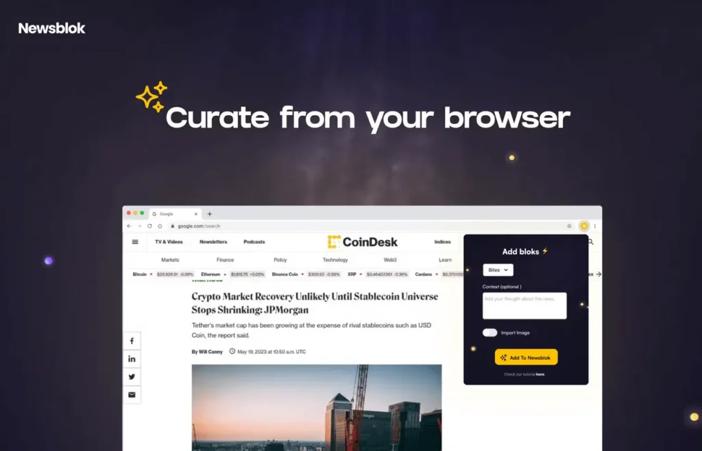 Newsblok – AI Newsletter Writing Tool