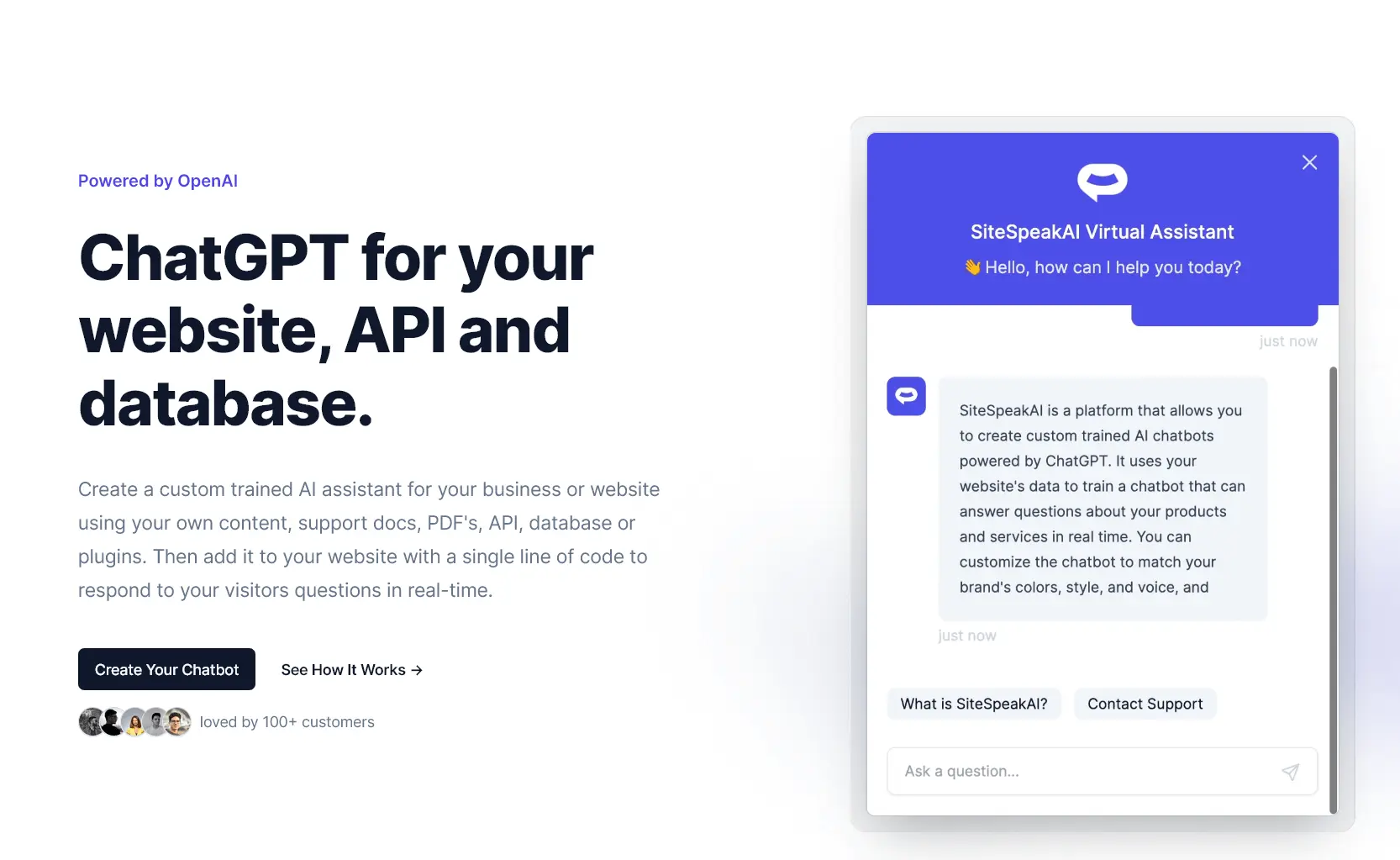SiteSpeak AI SiteSpeak AI