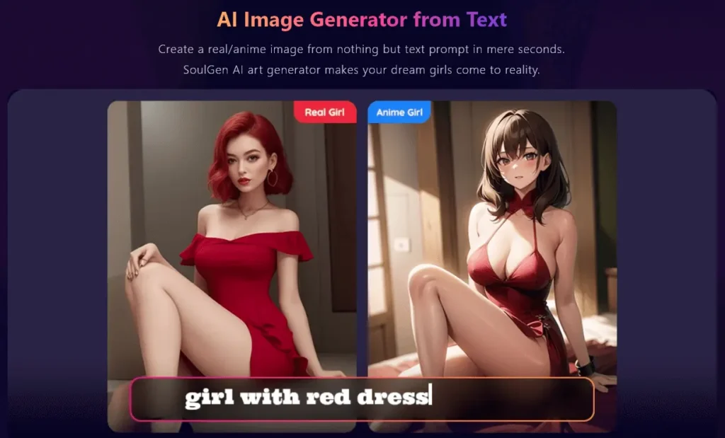 SoulGen – NSFW AI Girl Generator