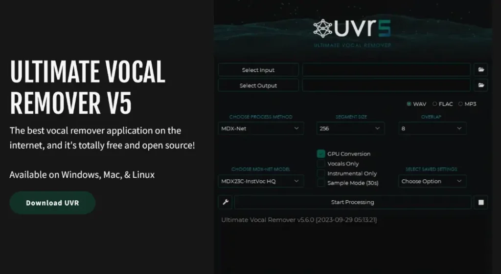 Ultimate Vocal Remover