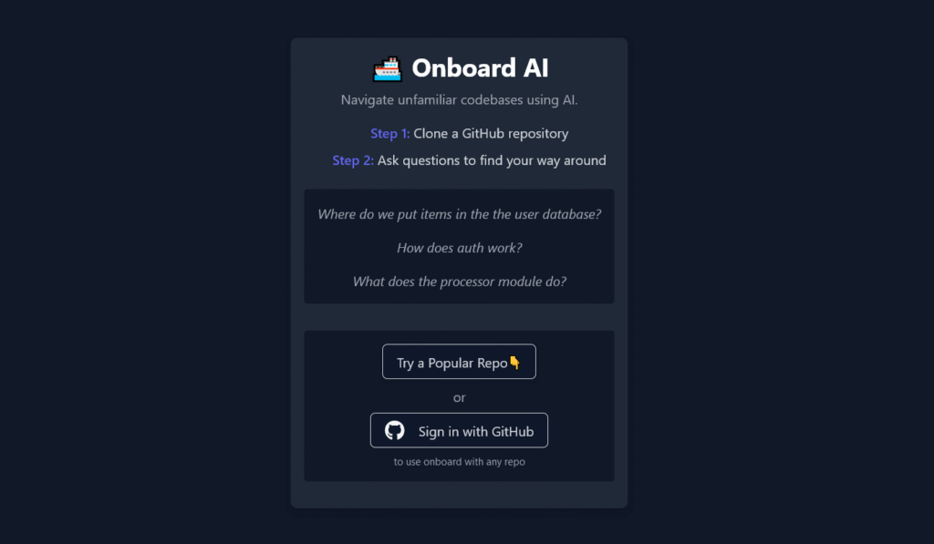 Onboard AI