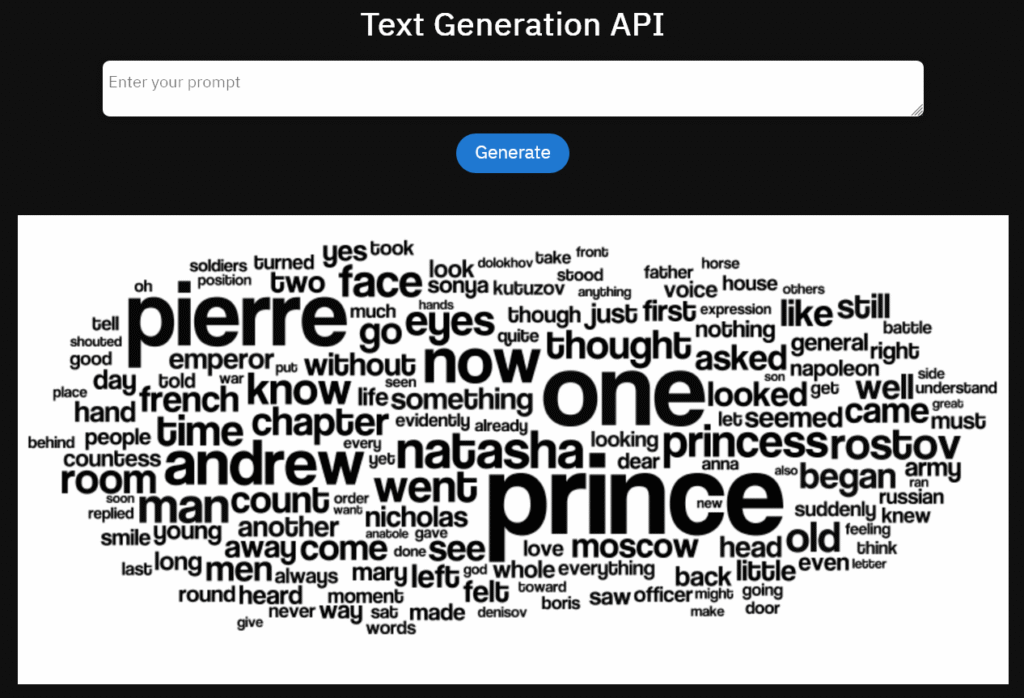 DeepAI Free A.I Text Generator