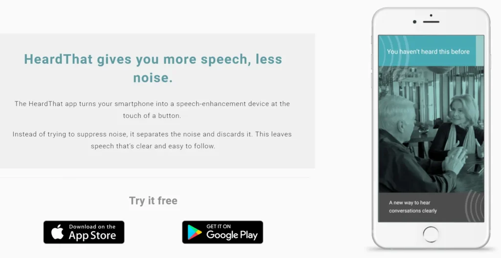 HeardThat – AI Hearing Assistance