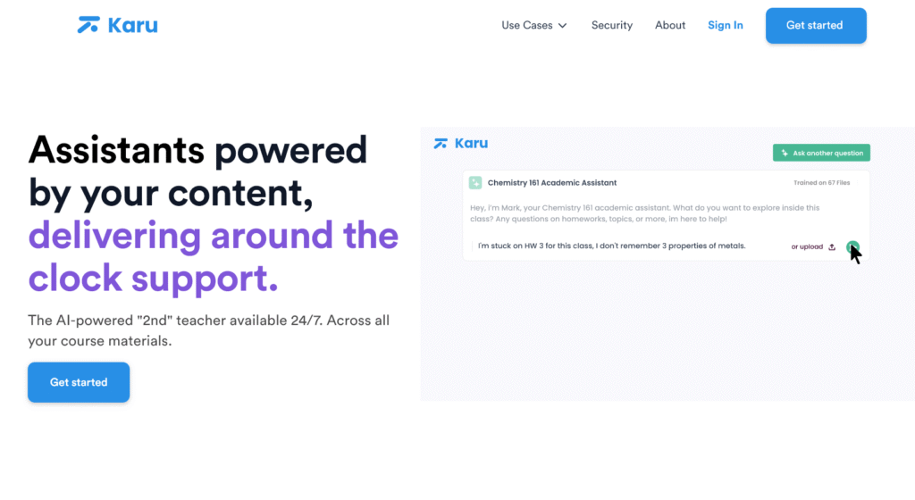 Karu Learning – Virtual AI Teaching Assistant