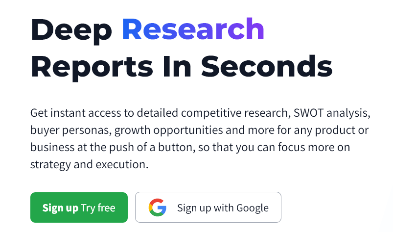 Osum – AI Deep Market Research Reports