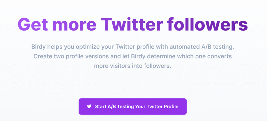 Birdy – Twitter Profile Optimizer