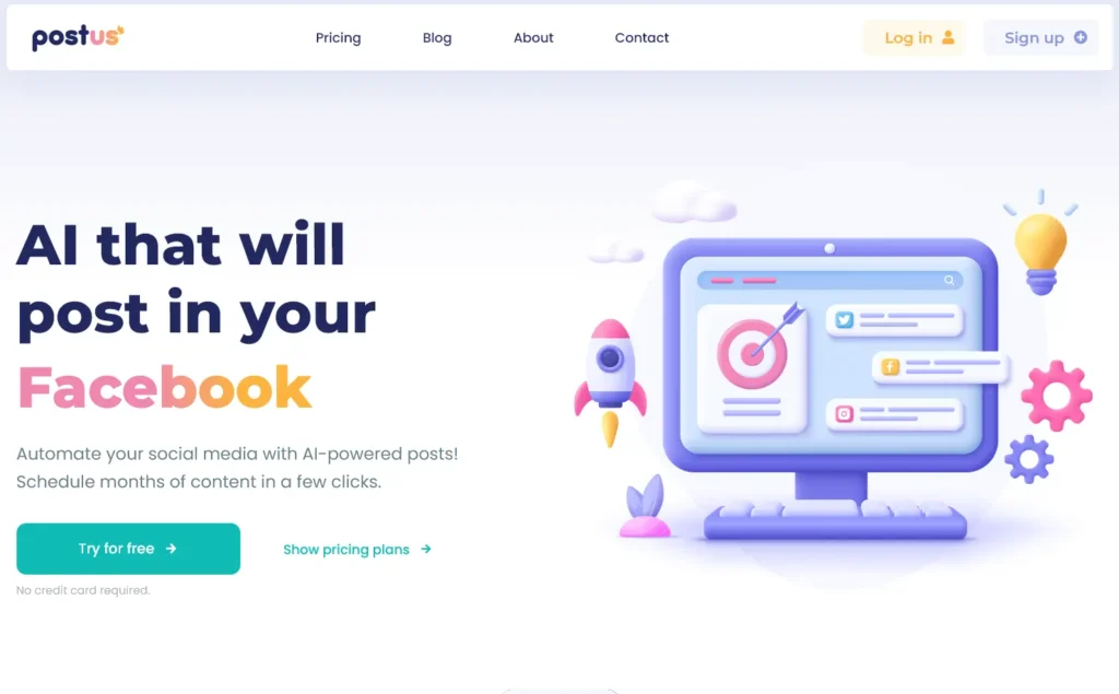 Postus – AI-Powered Social Media Posts