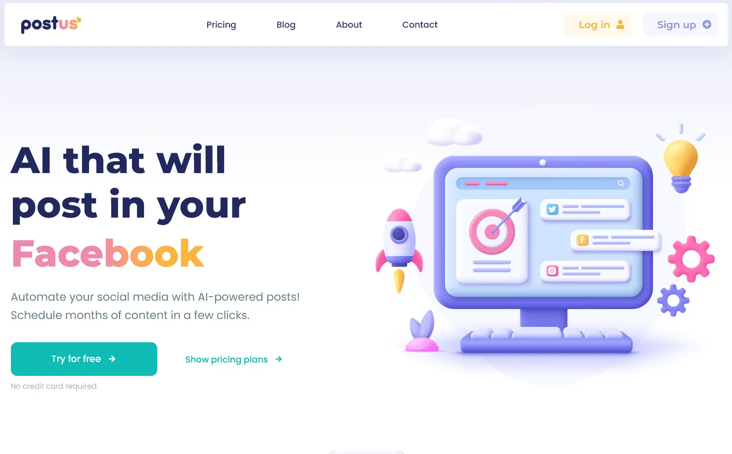 Postus – AI-Powered Social Media Posts