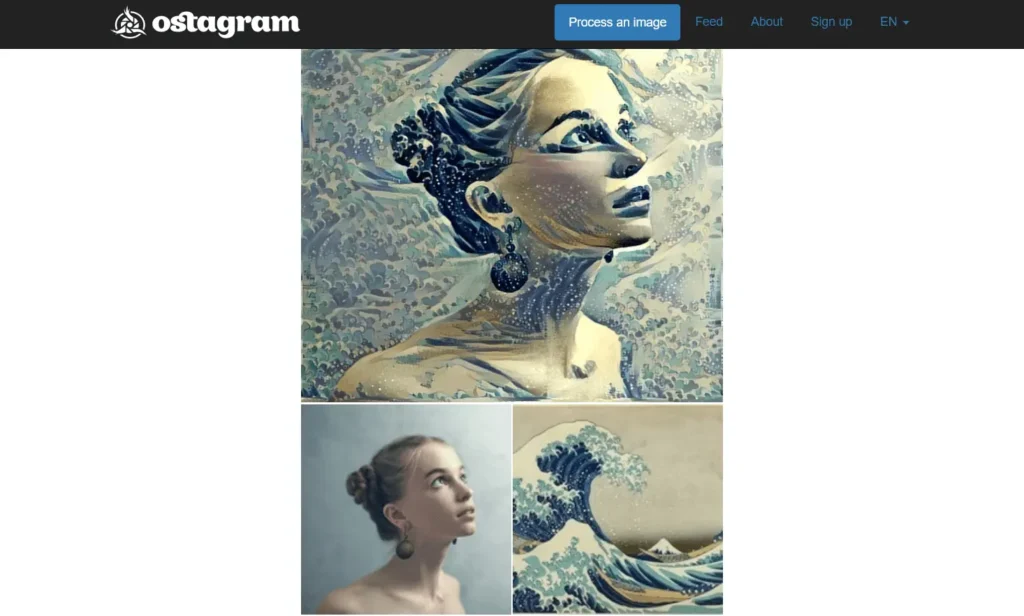 Ostagram – AI Image Mixing