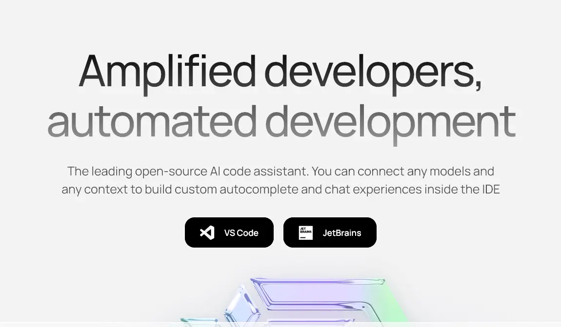 Continue – Open-Source AI Code Assistant