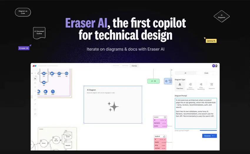 Eraser AI – Technical Design Copilot
