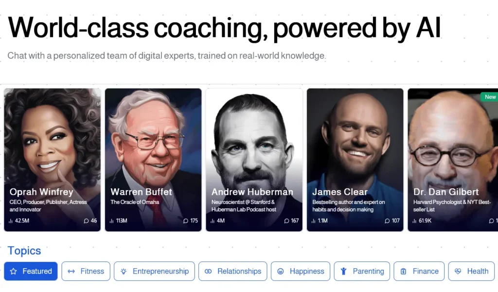 Luminaries – AI Coaching Platform