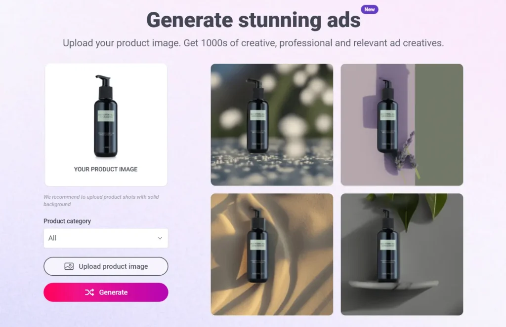 Adscook – AI Ad Creatives Generation