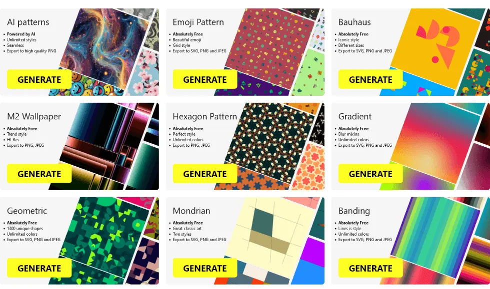 more.graphics – Generate AI Patterns