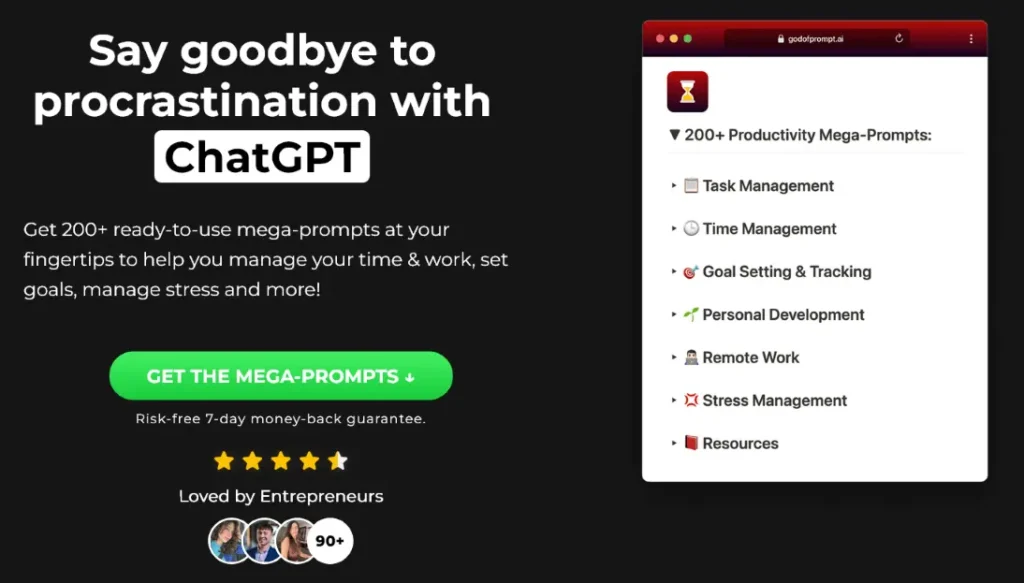 200+ ChatGPT Mega-Prompts for Productivity