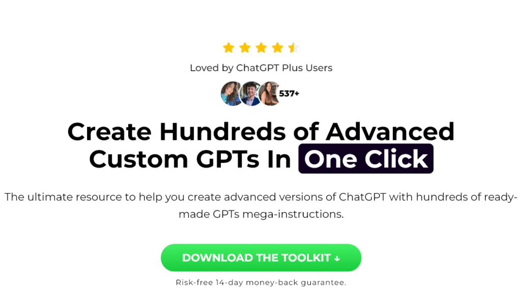 Custom GPTs Toolkit for ChatGPT-4