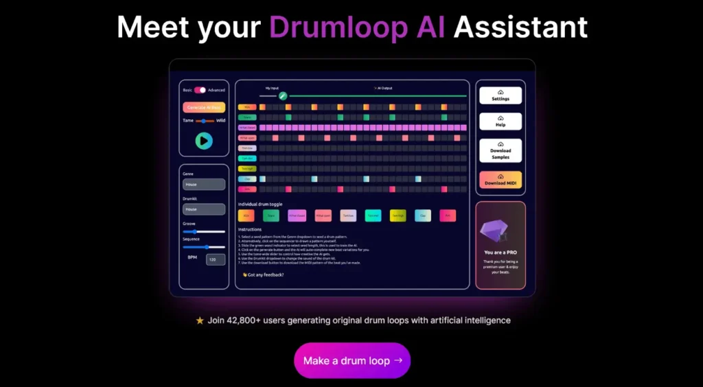 Drumloop AI