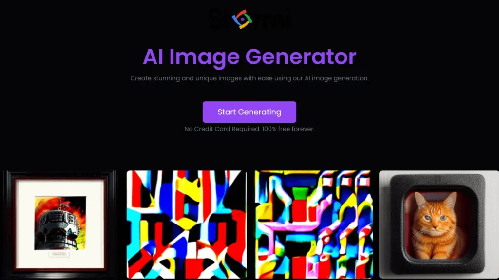 Stormi AI – Free AI Text to Image Art Generator