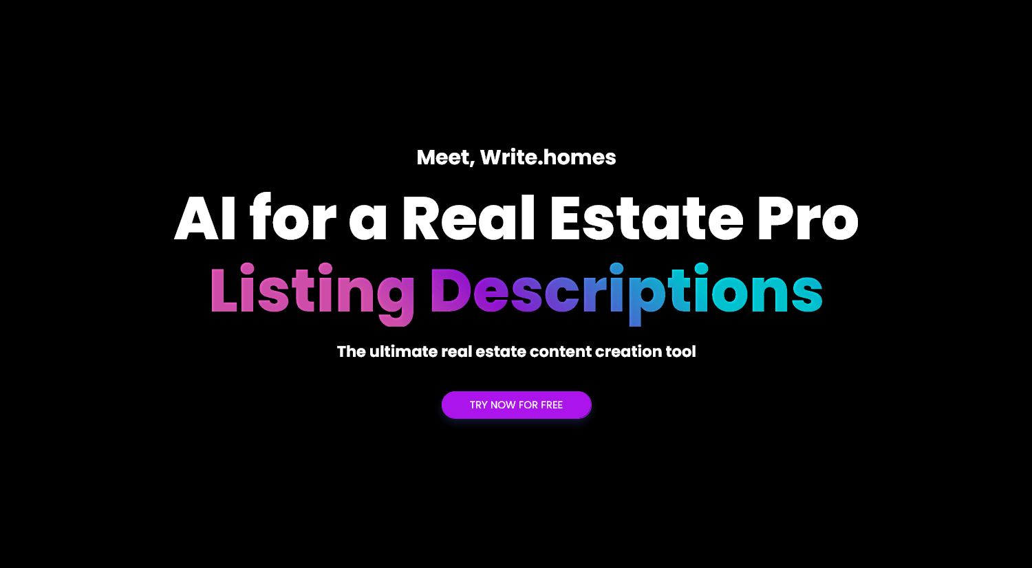 Write.homes