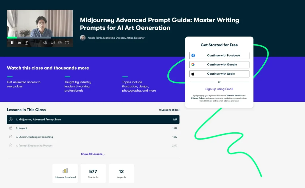 Midjourney Advanced Prompt Guide – AI Art Course