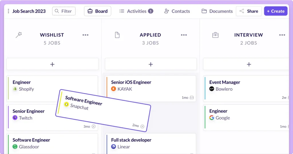 Huntr – AI Job Search Tools