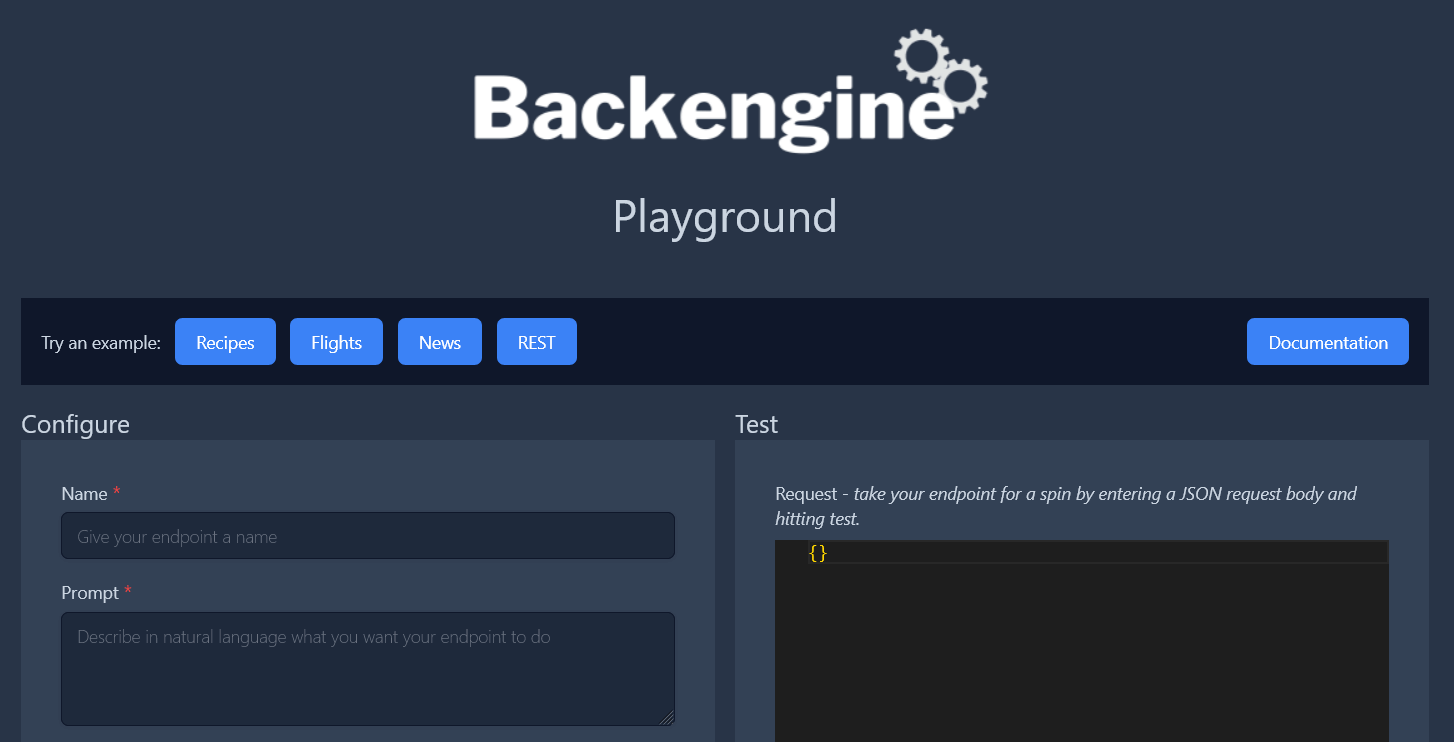 Backengine