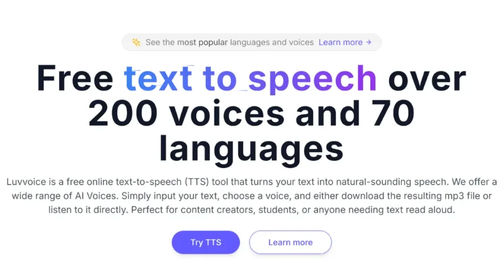 Luvvoice