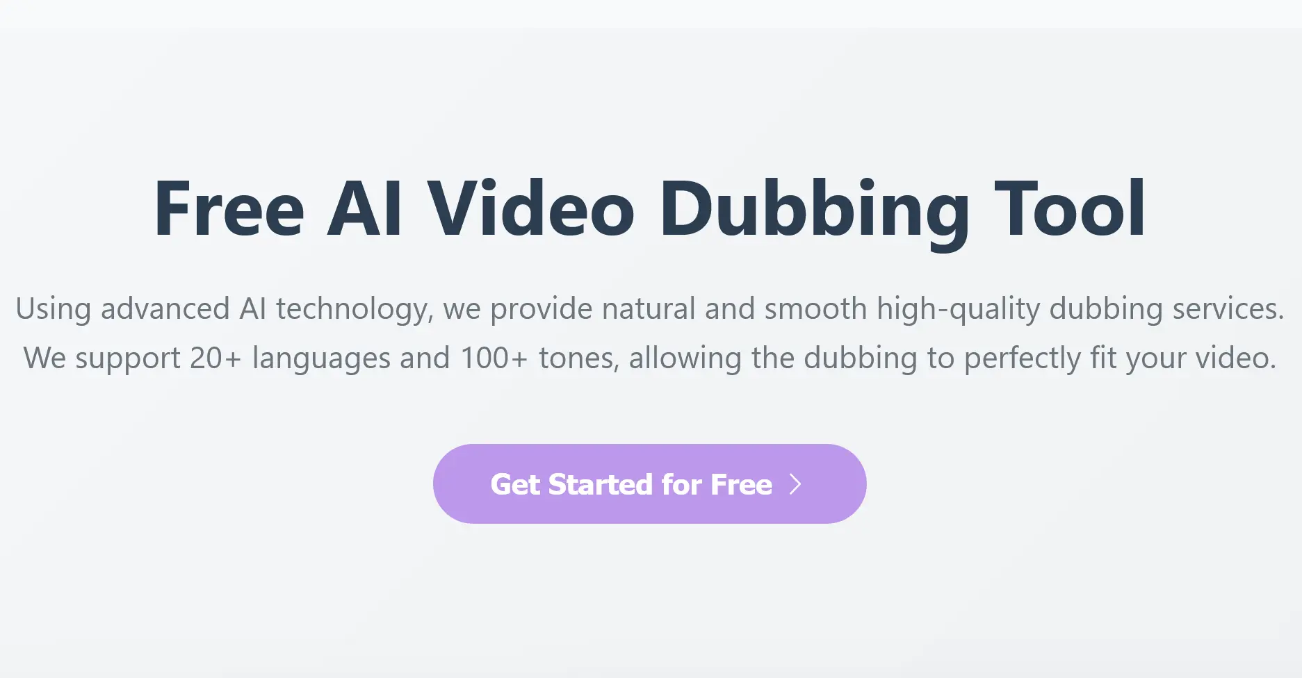 AI Dubbing AI Dubbing