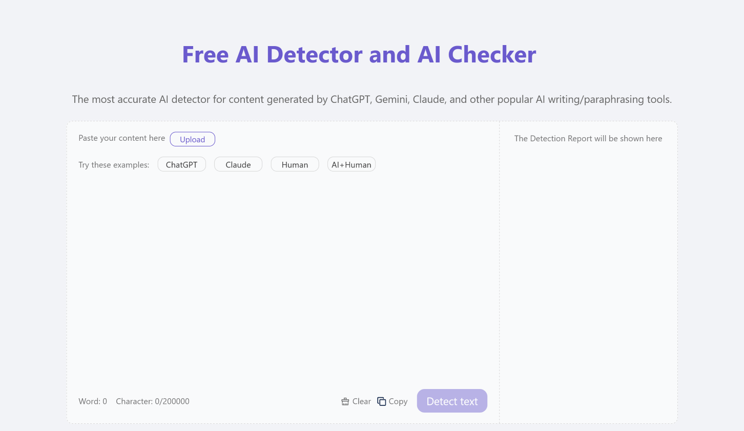 MyDetector MyDetector