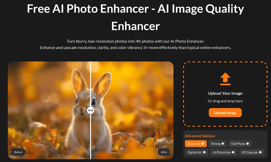 AIEnhancer.ai – AI Photo Enhancer