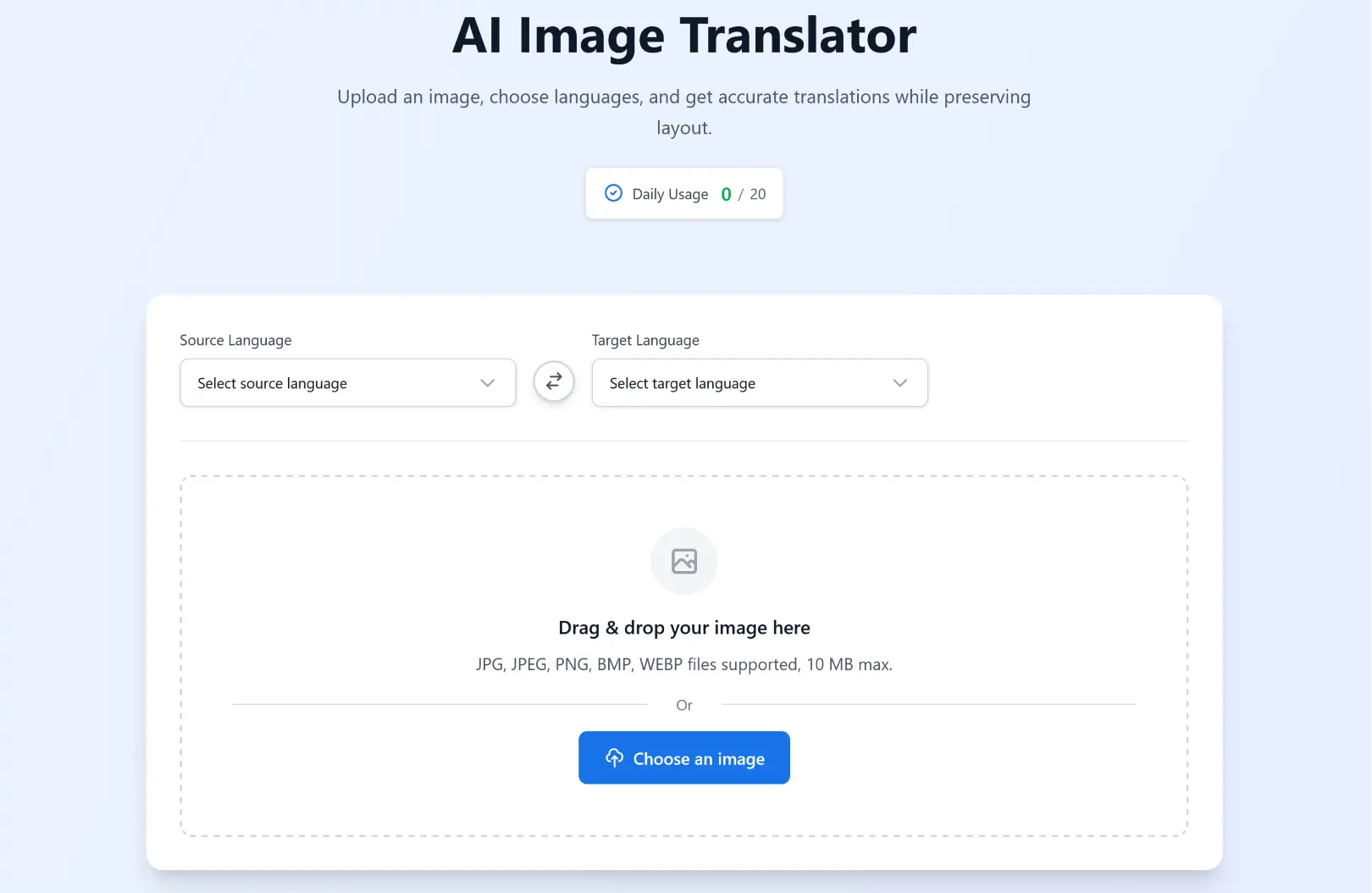 Image Translator Image Translator