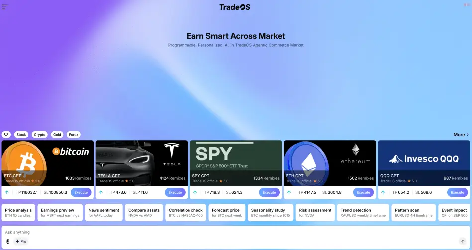 TradeOS AI