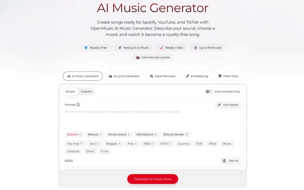 OpenMusic AI